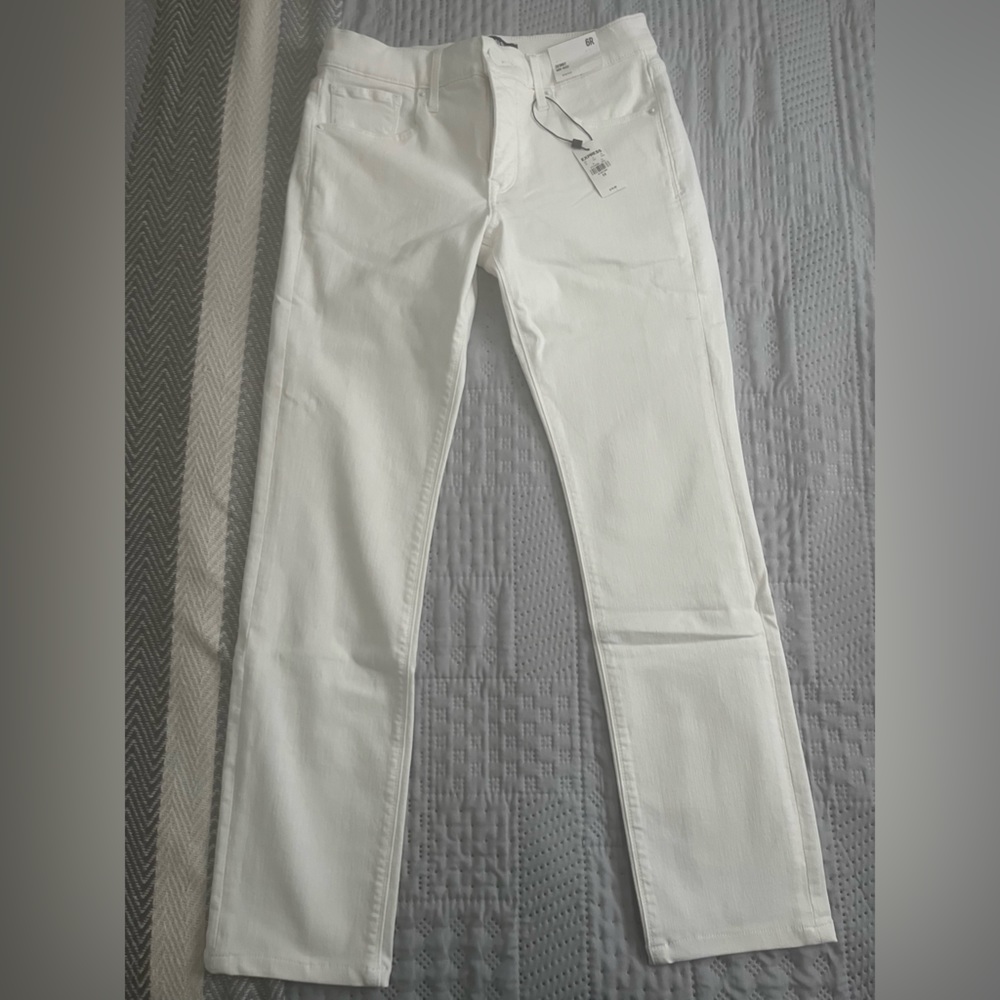 White Long Jeans